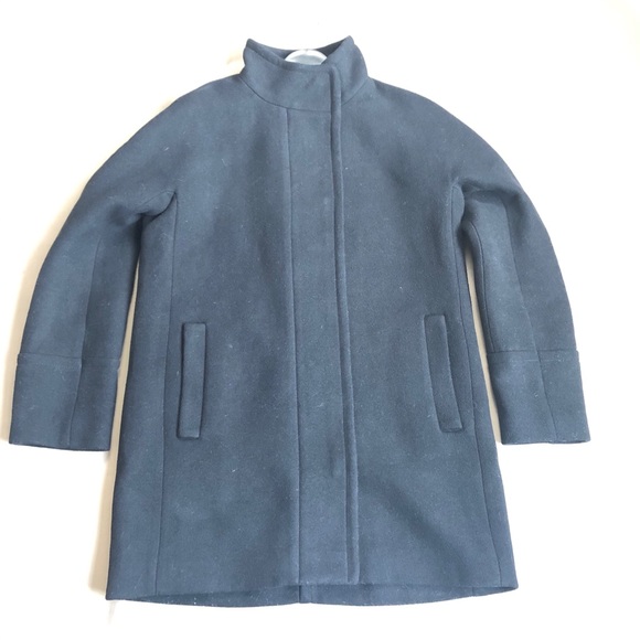 J. Crew Jackets & Blazers - J.crew wool black coat SZ 6